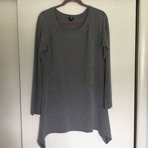 Cable & Gauge Gray Tunic Top